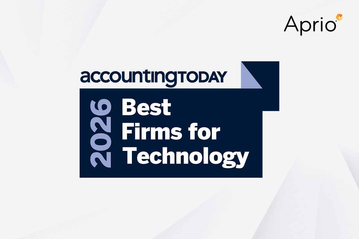 Aprio 2026 Best Firm For Technology