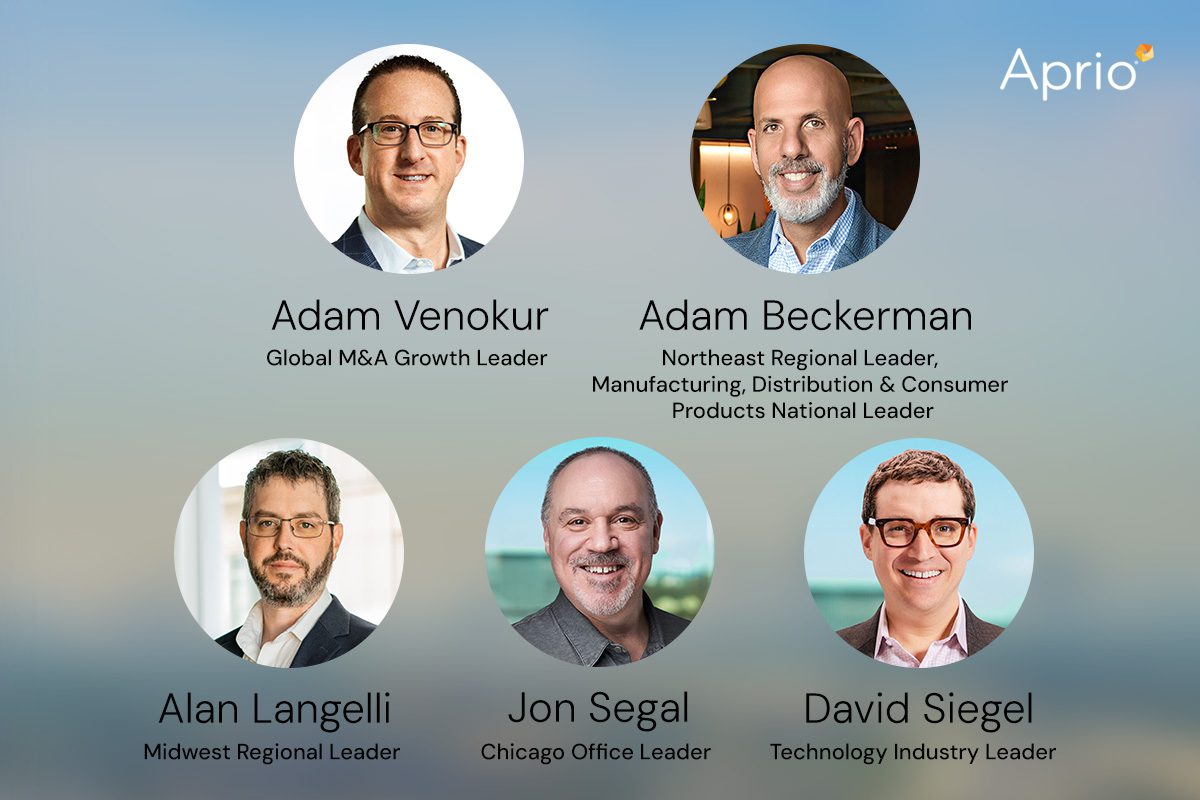 Aprio Announces Leadership Appointments