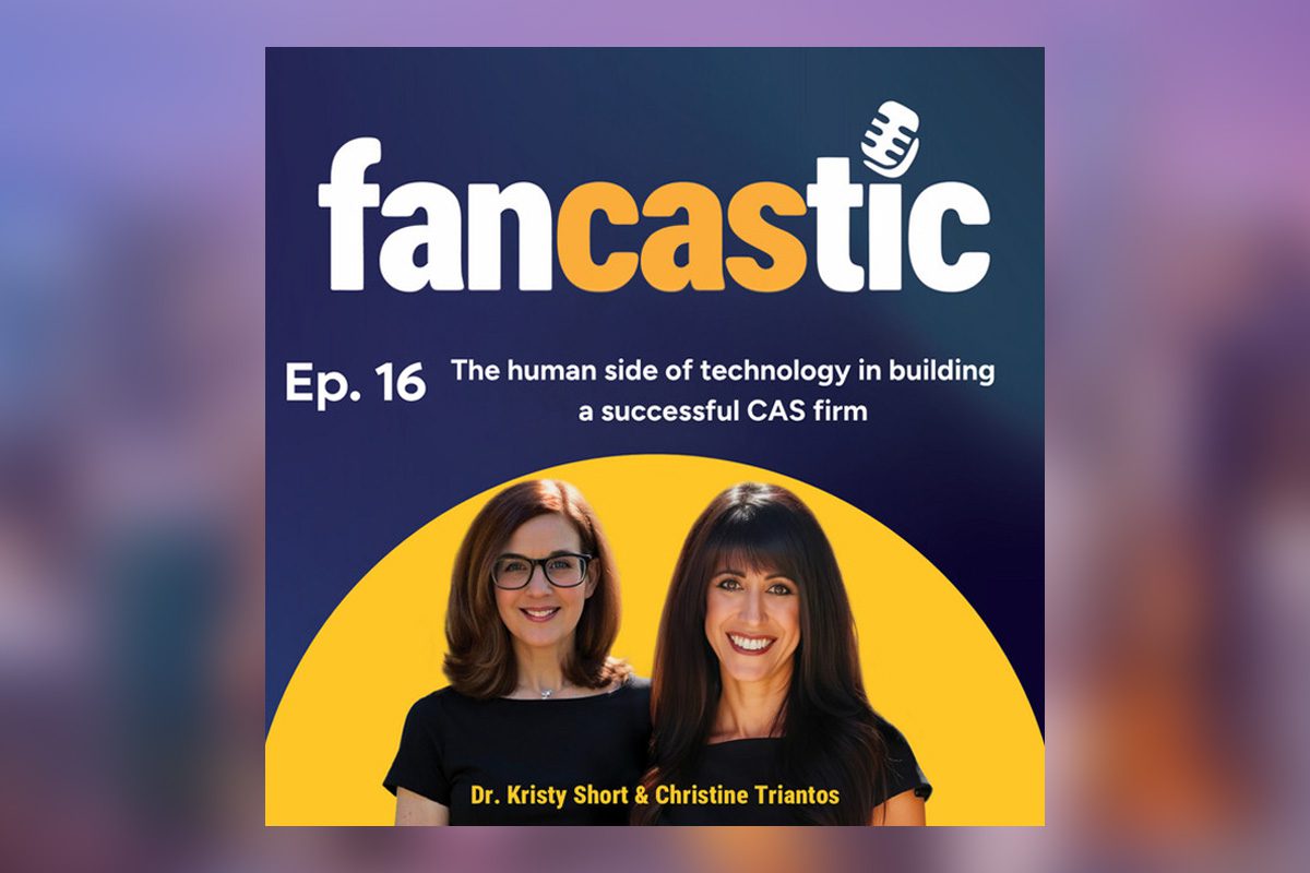 Fancastic podcast cover art - The Human Side of Technology