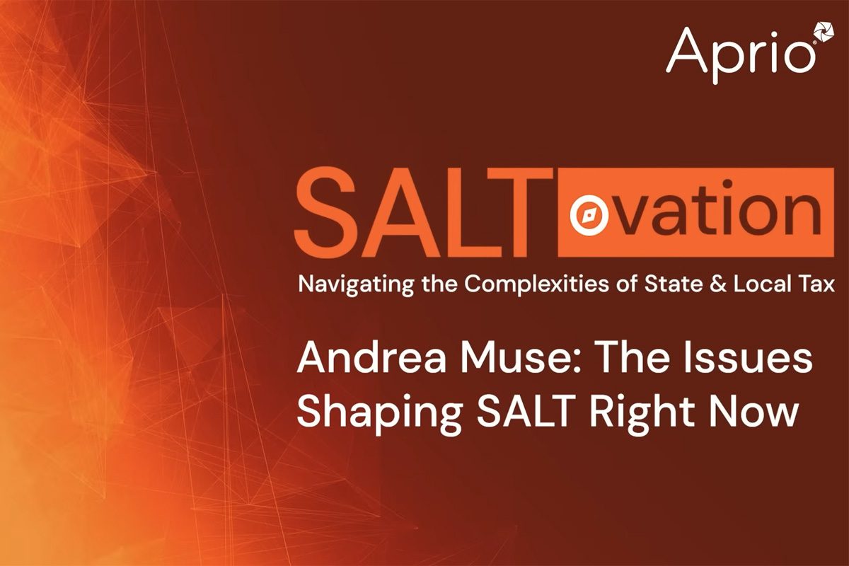 Andrea Muse on Tax Notes State: The Issues Shaping SALT Right Now